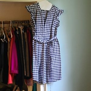 Old Navy gingham shirt dress